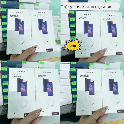 BỘ SẠC OPPO 2A 933 CHUI DẸP MICRO