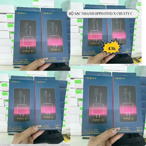BỘ SẠC NHANH OPPO FIND X CHUI TY C