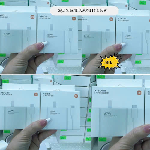 SẠC NHANH XAOMI TY C 67W